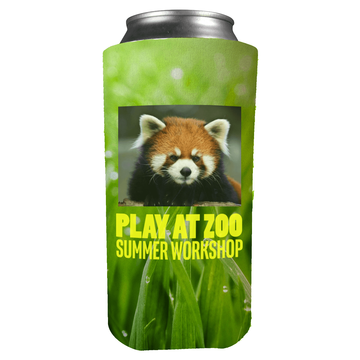 16 Oz. Full Color Tall Boy Coolie